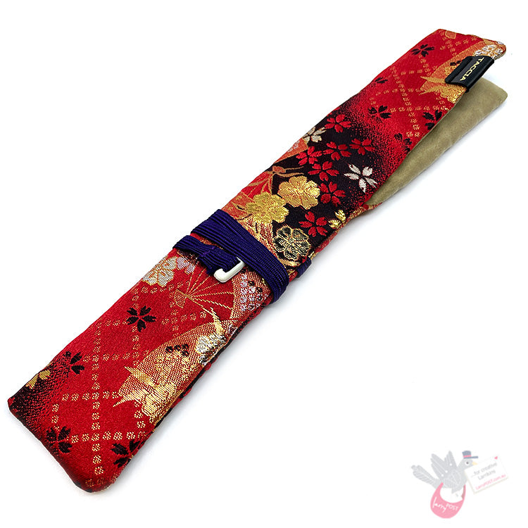 TACCIA Kimono Pen Pouch - Nishijin Collection - Single - Sakura Festival