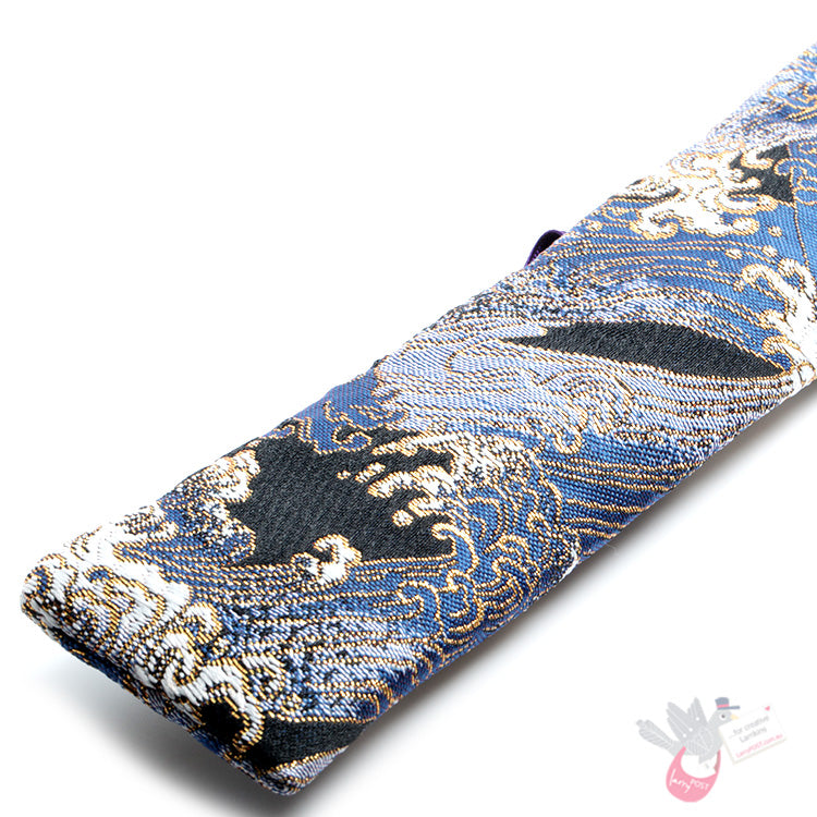 TACCIA Kimono Pen Pouch - Single - Nami (Big Wave)