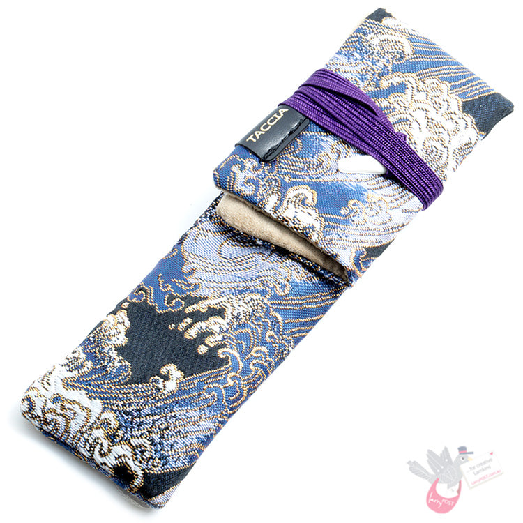 TACCIA Kimono Pen Pouch - Single - Nami (Big Wave)