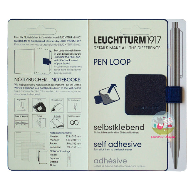 LEUCHTTURM1917 Classic Hard Cover - Pocket (A6) - Squared - Navy