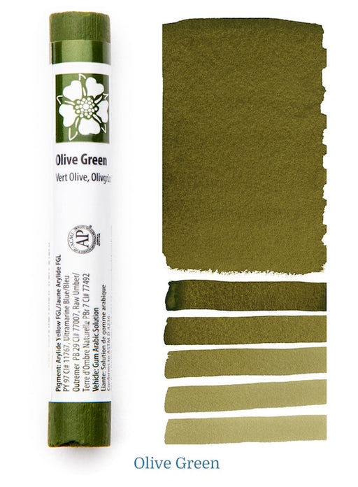 DANIEL SMITH Watercolour Stick - 12mL - Olive Green