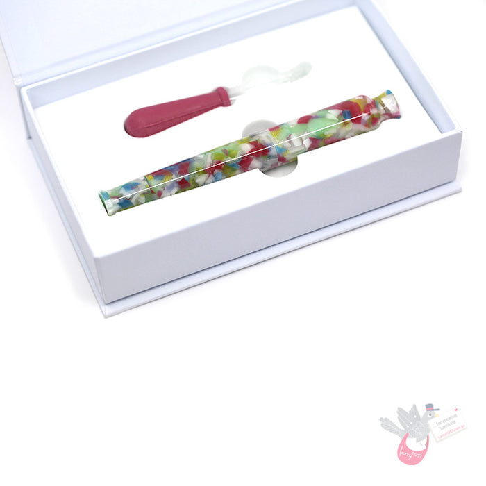 OPUS 88 FLORA Fountain Pen - 2.3mm Italic (stub) Nib