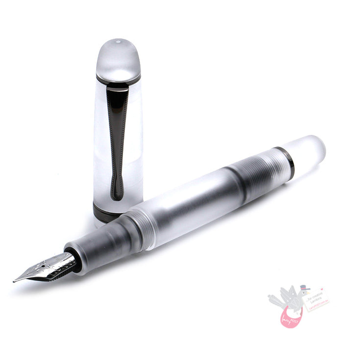 OPUS 88 Fountain Pen - Holiday Jazz (Translucent) - Fine Flex Nib