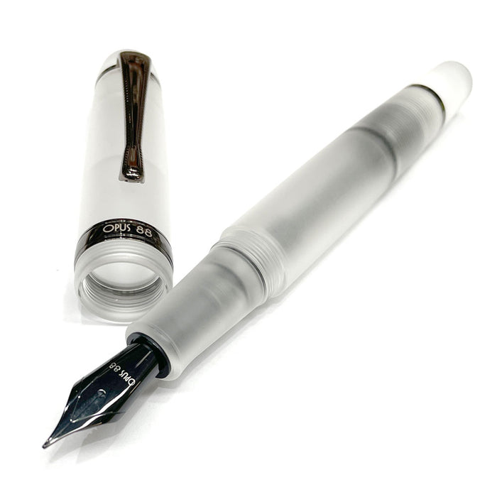 OPUS 88 Fountain Pen - Holiday Jazz (Translucent) - 1.5mm Stub Nib