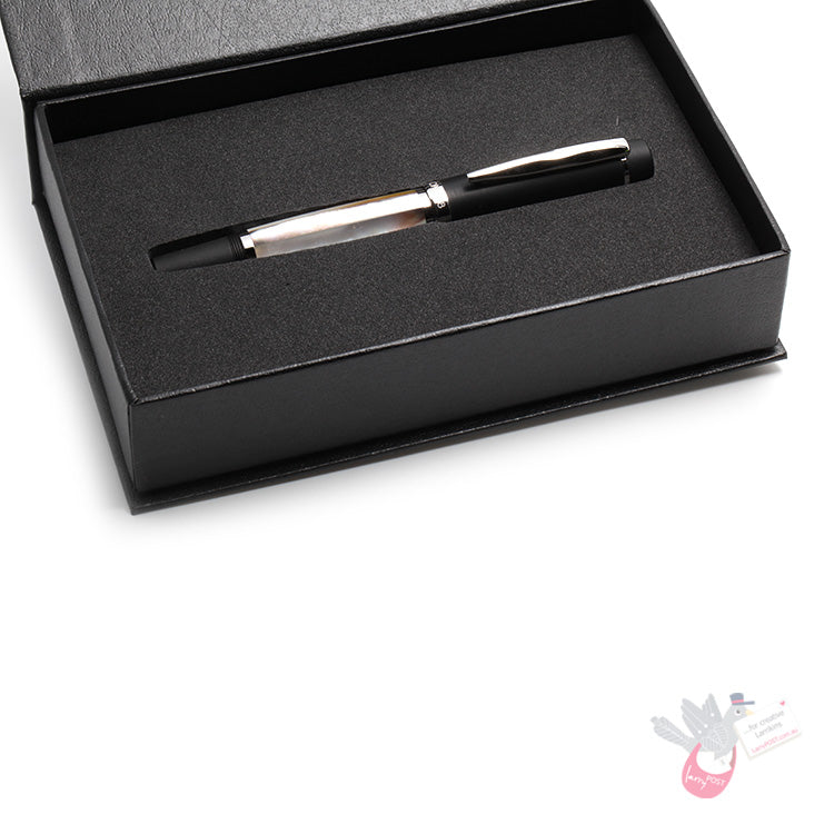 OPUS 88 Shell Fountain Pen - Mother of Pearl - Medium Nib