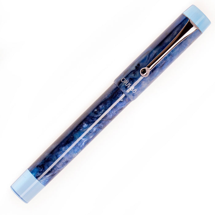 OPUS 88 Demonstrator Fountain Pen - Sapphire Blue