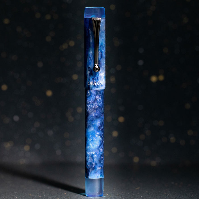 OPUS 88 Demonstrator Fountain Pen - Sapphire Blue