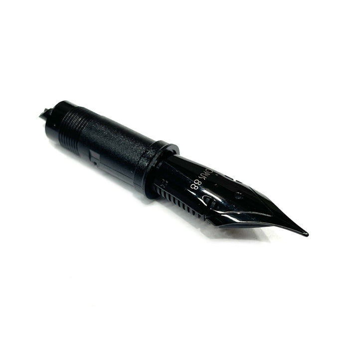 OPUS 88 Demonstrator Fountain Pen - Mocha Mousse - 1.5mm Italic (stub) PVD Nib