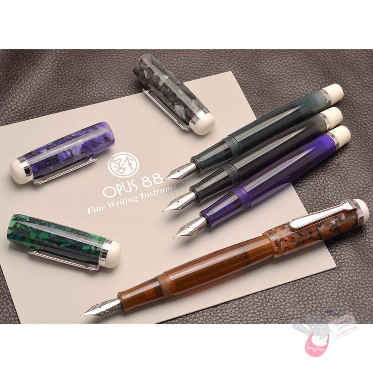 OPUS 88 OMAR Fountain Pen - Brown