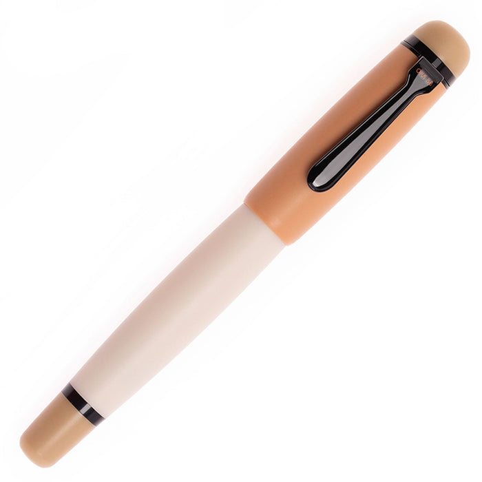 OPUS 88 OMAR Fountain Pen - Milktea - Broad Nib