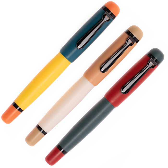OPUS 88 OMAR Fountain Pen - Pumpkin - Broad Nib