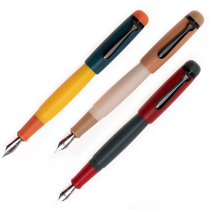 OPUS 88 OMAR Fountain Pen - Milktea - Broad Nib