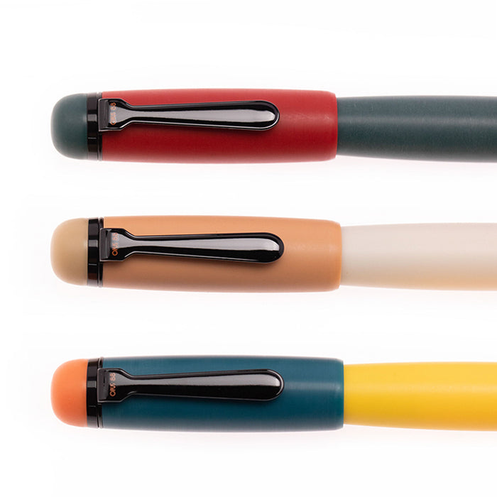OPUS 88 OMAR Fountain Pen - Milktea - Broad Nib