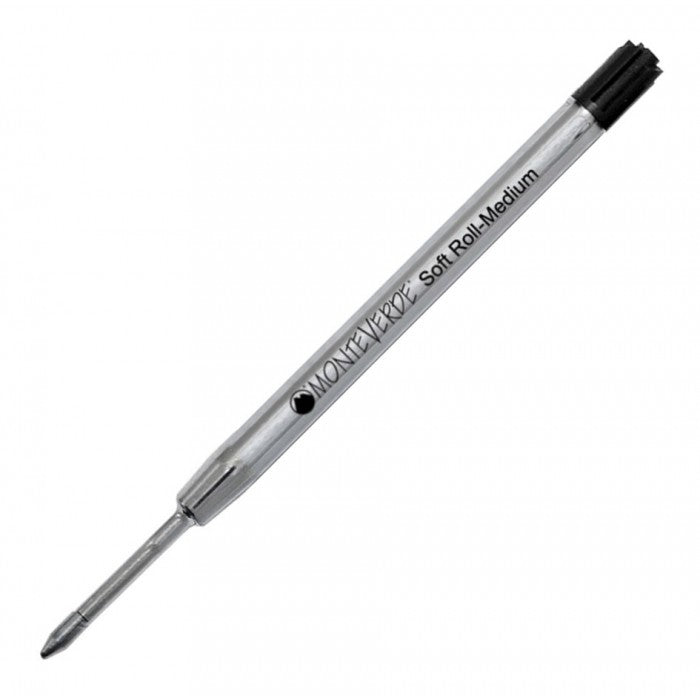 MONTEVERDE USA SOFTROLL Ballpoint to fit PARKER - Pack of 2 - Blue - Extra Fine