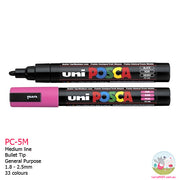 POSCA Paint Marker - 2.5mm Bullet Tip (PC-5M) - 33 Colours Available