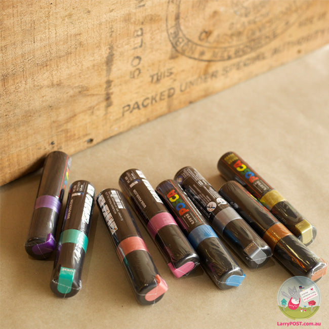 POSCA Paint Marker- 8mm Chisel (PC-8K) - 35 Colours Available