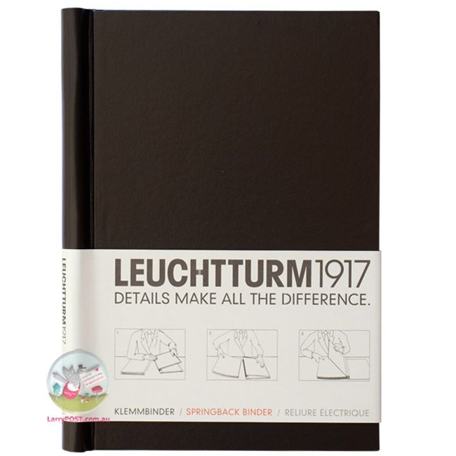 Smooth surface of LEUCHTTURM1917 Peka Springback 45mm spine 