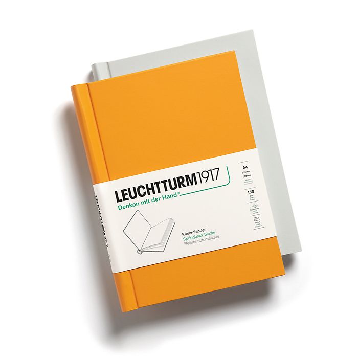 LEUCHTTURM1917 Peka Springback Binder (holds 150 pages) - A4 - Rising Sun