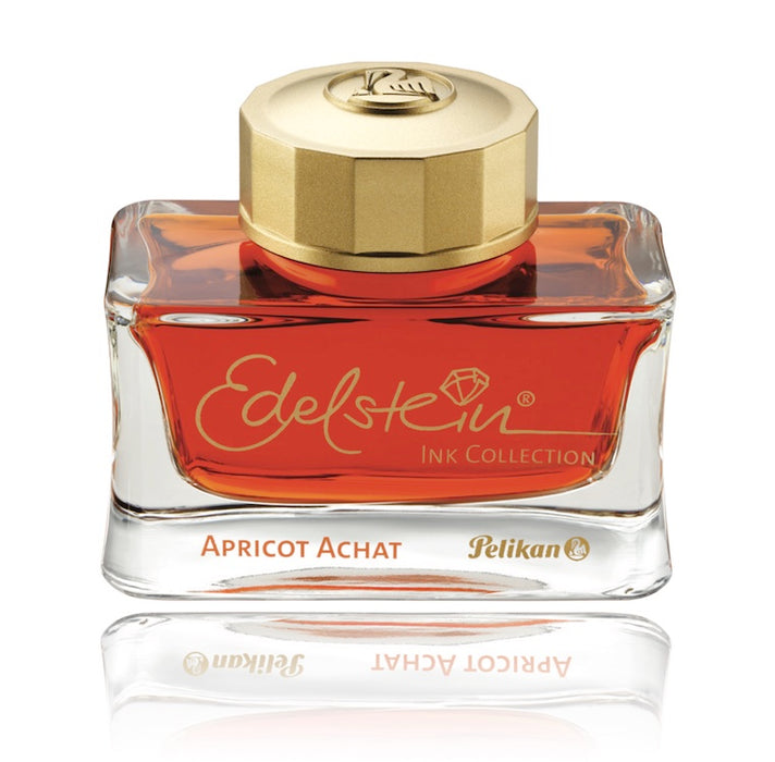 PELIKAN Edelstein Fountain Pen Ink Collection - 50mL - Apricot Achat (Ink of the Year 2025)