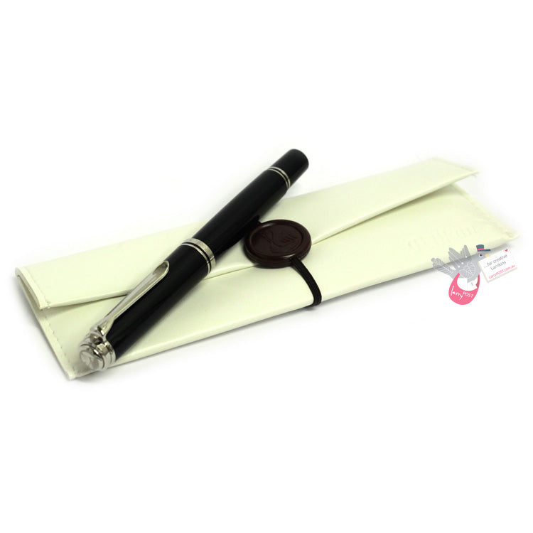 PELIKAN Souveran M805 Fountain Pen - Black/Palladium Trim