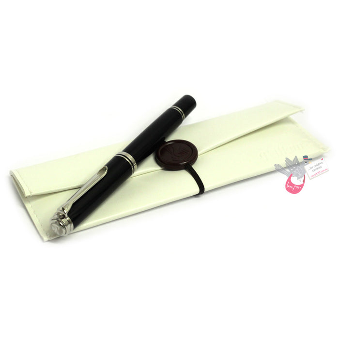 PELIKAN Souveran M805 Fountain Pen - Black/Palladium Trim
