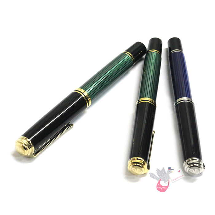 PELIKAN Souveran M1000 Fountain Pen - Black/Green