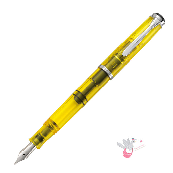 PELIKAN Classic M205 DUO Highlighter Fountain Pen - Yellow