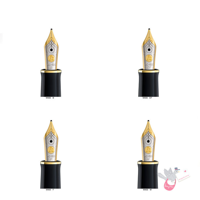 PELIKAN Souveran M400 Fountain Pen - Black/Gold