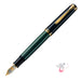 PELIKAN Souver’‘_n M800 Fountain Pen - Black/Green
