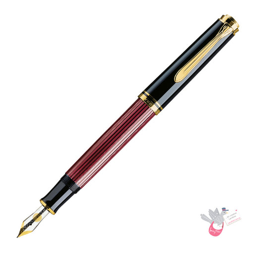 PELIKAN Souver’_n M400 Fountain Pen - Black/Red 