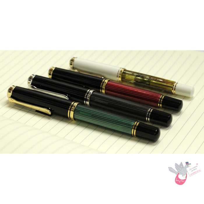PELIKAN Souveran M600 Fountain Pen - Black/Red