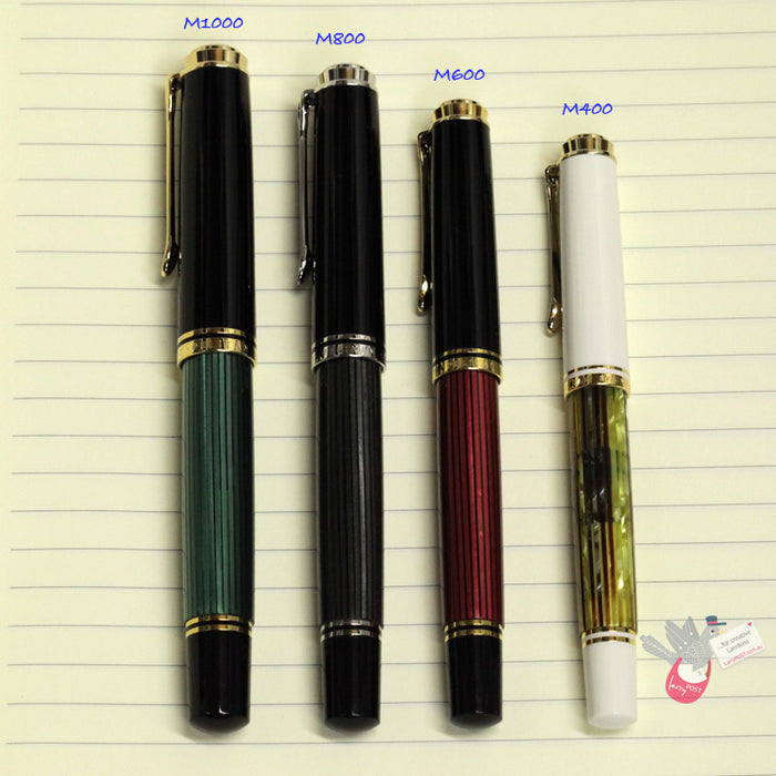 PELIKAN Souveran M600 Fountain Pen - Black/Red