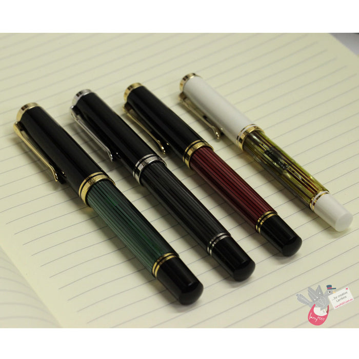 PELIKAN Souveran M600 Fountain Pen - Black/Red