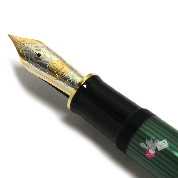 PELIKAN Souveran M1000 Fountain Pen - Black/Green