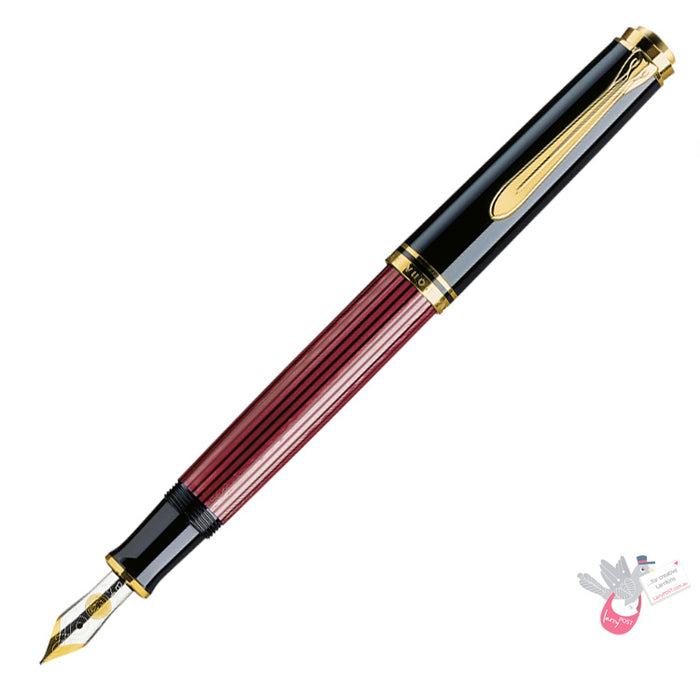 PELIKAN Souver’_n M600 Fountain Pen - Black/Red