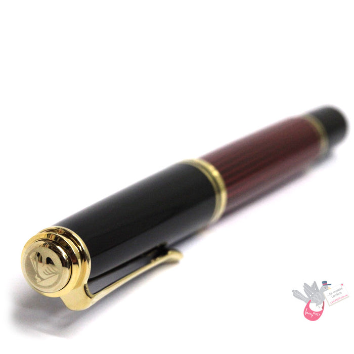 PELIKAN Souveran M600 Fountain Pen - Black/Red