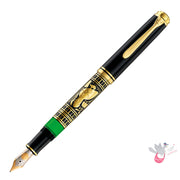 PELICAN Toledo M900 Fountain Pen - Black / Gold