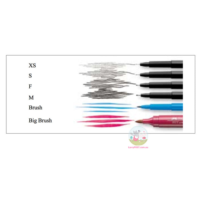 FABER-CASTELL Pitt Artist Pen - Big Brush - Single - Black