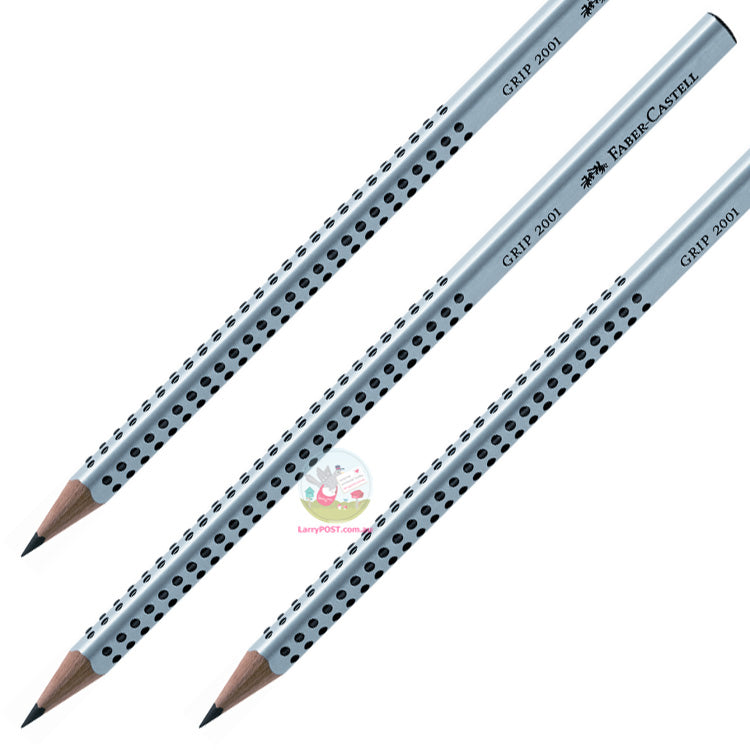 FABER-CASTELL Grip Pencil - 3 Pack - HB 