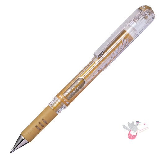 PENTEL Gel Pen Hybrid Gel 1.0mm Gold