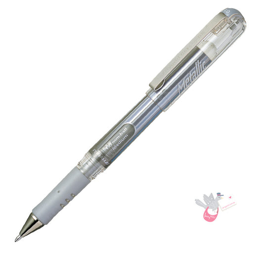 PENTEL Gel Pen Hybrid Gel 1.0mm Silver
