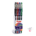 PENTEL Gel Pen Hybrid Gel 0.6mm Wallet - Set of 4 
