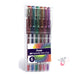 PENTEL Gel Pen Hybrid Gel 0.8mm Wallet x 6 