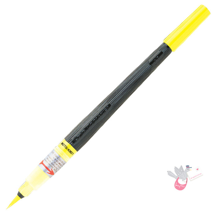 PENTEL Colour Brush Pen - Lemon Yellow