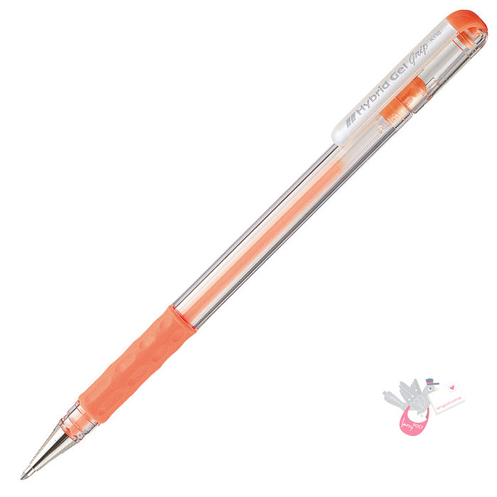 PENTEL Gel Pen Hybrid Gel 0.8mm Wallet x 9