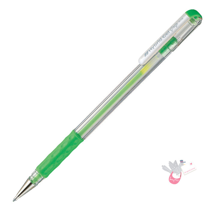 PENTEL Gel Pen Hybrid Gel 0.8mm Wallet x 9
