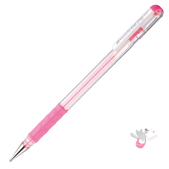 PENTEL Gel Pen Hybrid Gel 0.8mm Wallet x 9