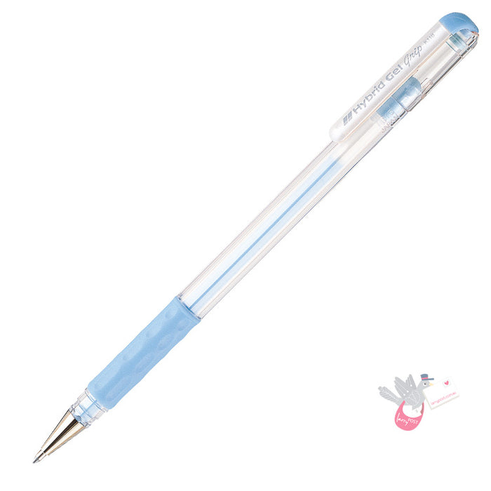 PENTEL Gel Pen Hybrid Gel 0.8mm Wallet x 9