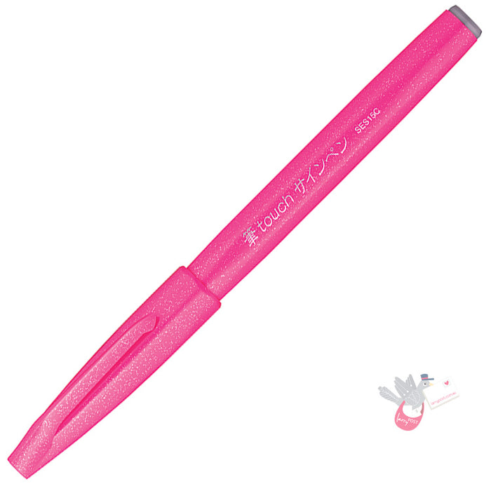PENTEL Brush Sign Pen - Pink