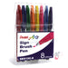 PENTEL Brush Sign Pen - Wallet x 8